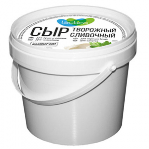 Сыр Lactica творожный сливочный 60% 1,1кг