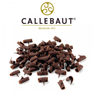 Завитки из темного шоколада 50 г, Callebaut